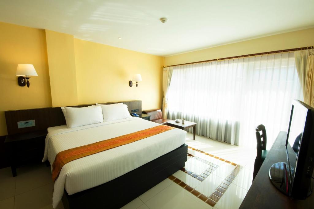 Двухместный (Двухместный номер Nouveau Plus с 1 кроватью или 2 отдельными кроватями) отеля Baywalk Residence, Паттайя