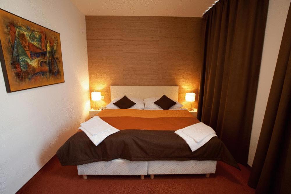 Двухместный (Двухместный номер с 1 кроватью или 2 отдельными кроватями) отеля Hotel Peklo, Комарно