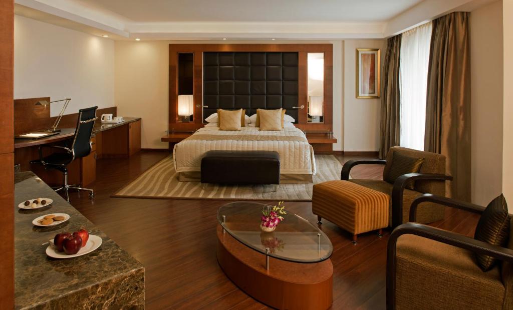 Сьюит (Junior Suite with Airport Transfers,Early Check In at 10 AM (Subject to availability), 20% Discount on Food & Beverage) отеля Radisson Blu Plaza Delhi Airport, Нью-Дели