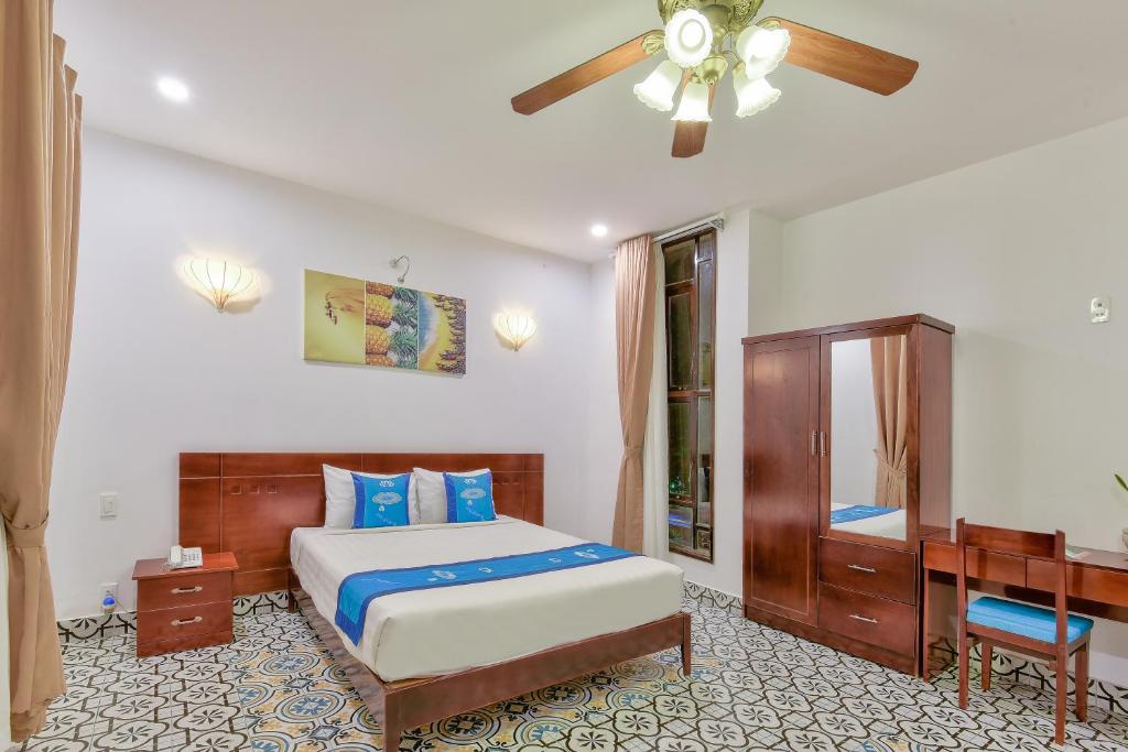 Двухместный (Двухместный номер Делюкс с 1 кроватью или 2 отдельными кроватями) курортного отеля Ravenala Resort, Фантхьет