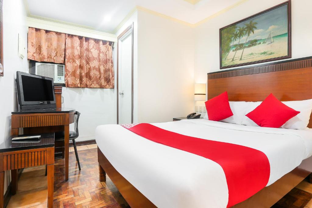 Двухместный (Стандартный двухместный номер с 1 кроватью) отеля OYO 406 Royal Parc Inn & Suites, Манила