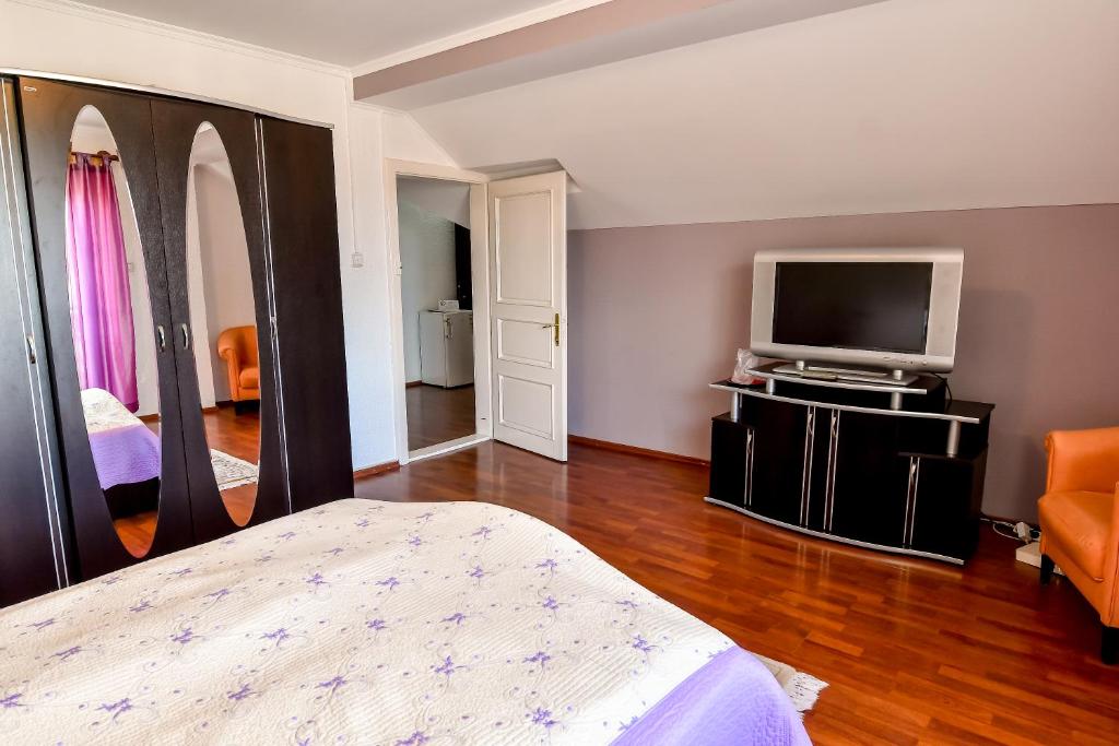Апартаменты (Апартаменты с общей ванной комнатой) мотеля Motel Perla Sigheteana, Сигету-Мармацией