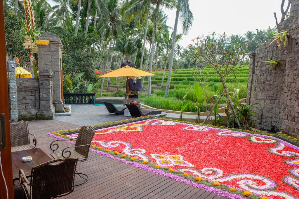 Вилла (Вилла с 1 спальней, бассейном и панорамным видом на рисовые поля), Green Field Resort Ubud