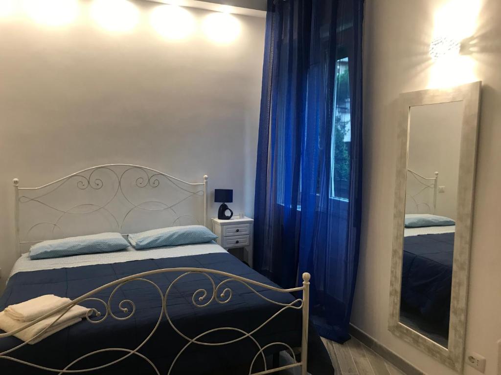 Двухместный (Двухместный номер с 1 кроватью и собственной ванной комнатой) отеля LunaBlù Cinecitta', Рим