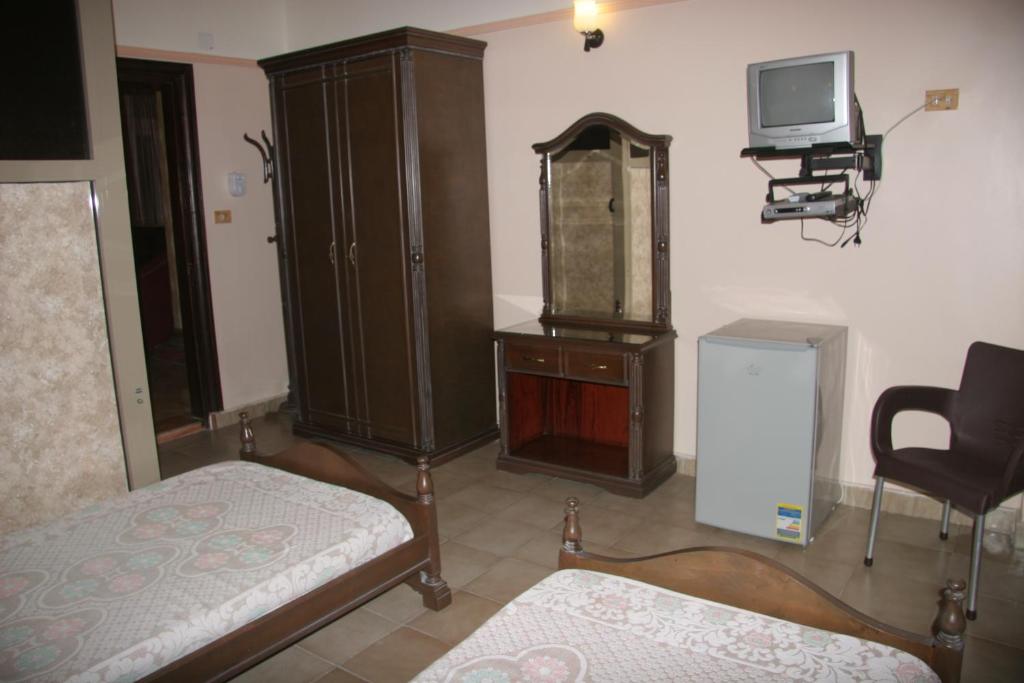 Двухместный (Двухместный номер с 1 кроватью или 2 отдельными кроватями и видом на море) отеля Fouad Hotel, Александрия