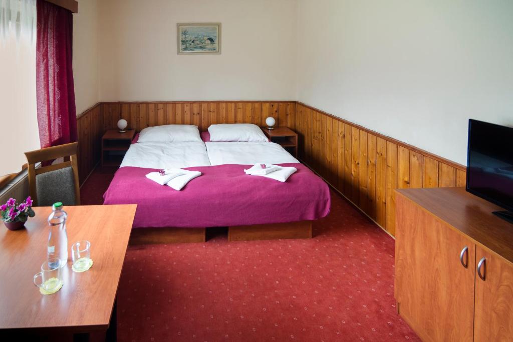 Двухместный (Двухместный номер с 1 кроватью и собственной ванной комнатой) отеля Hacienda ČERT Kořenov, Корженов