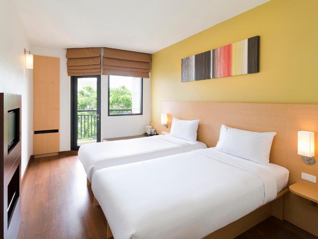 Двухместный (Стандартный двухместный номер с 2 отдельными кроватями) отеля Ibis Hua Hin, Хуахин