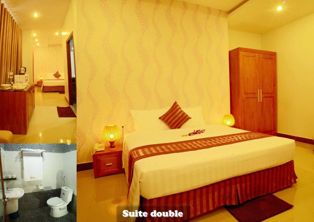 Двухместный (Представительский двухместный номер с 1 кроватью) отеля Lien Do Star Hotel, Баолок