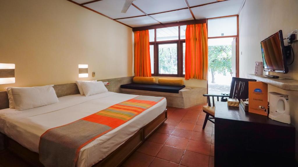 Двухместный (Стандартный двухместный номер с 1 кроватью или 2 отдельными кроватями) отеля Nilaveli Beach Hotel, Нилавели