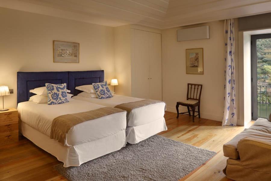 Двухместный (Улучшенный двухместный номер с 2 отдельными кроватями) отеля Quinta de la Rosa, Вила-Реал