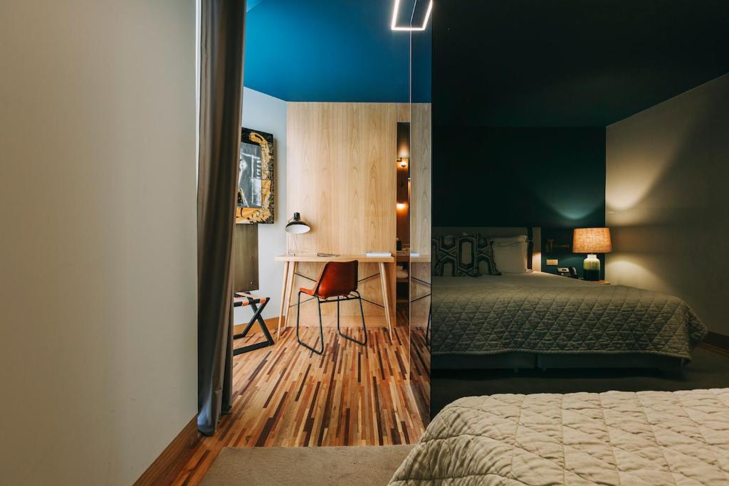 Двухместный (Представительский двухместный номер с 1 кроватью или 2 отдельными кроватями) отеля Torel Avantgarde, Порту