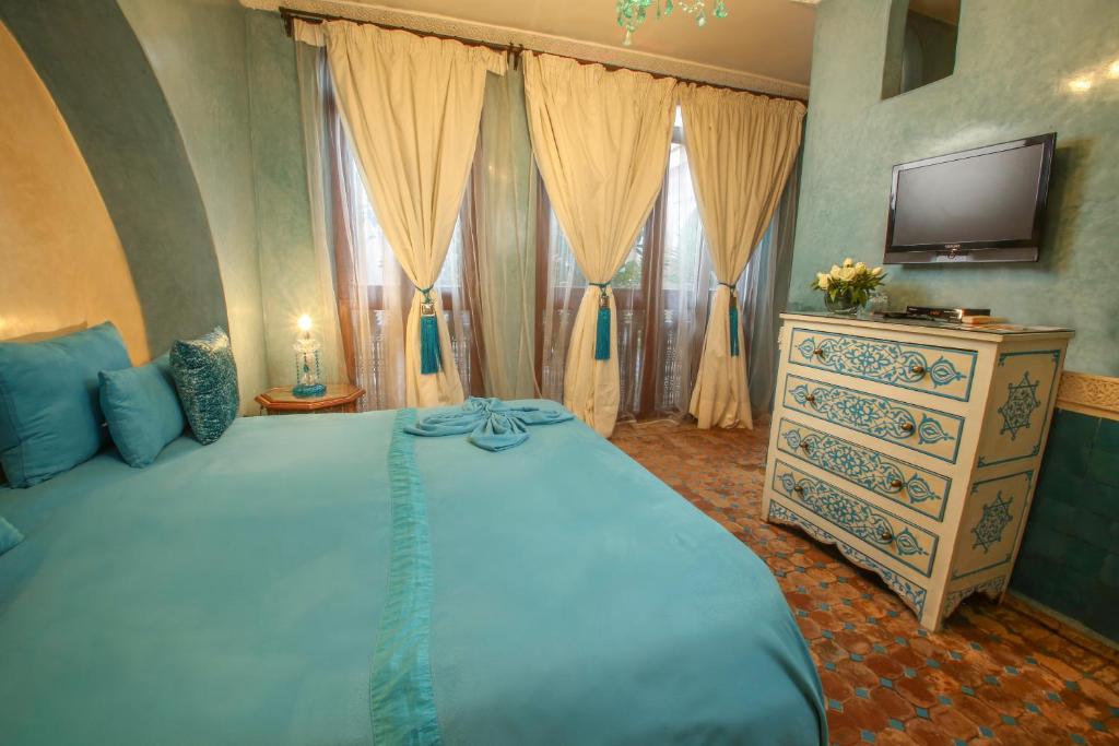 Двухместный (Двухместный номер «Комфорт» с 1 кроватью), Riad Turquoise