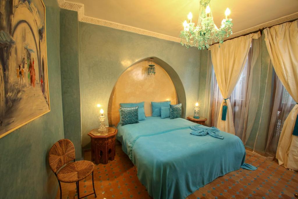 Двухместный (Двухместный номер «Комфорт» с 1 кроватью) отеля Riad Turquoise, Марракеш