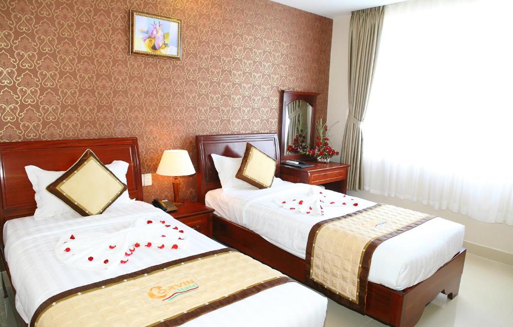Двухместный (Двухместный номер Делюкс с 2 отдельными кроватями) отеля Corvin Hotel, Вунгтау