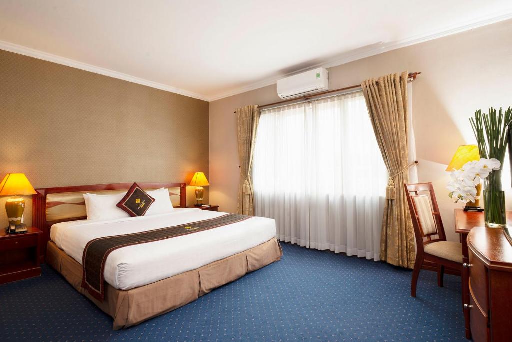 Двухместный (Двухместный номер Делюкс с 1 кроватью) отеля Grand Hotel Vung Tau, Вунгтау