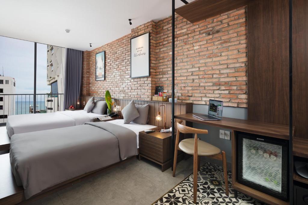 Трехместный (Трехместный номер Делюкс), Marilyn Boutique Hotel Nha Trang