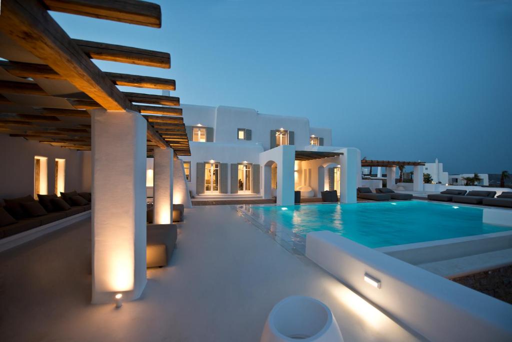 Вилла (Вилла с собственным бассейном) виллы Diles Villas & Suites Mykonos, Тоурлос