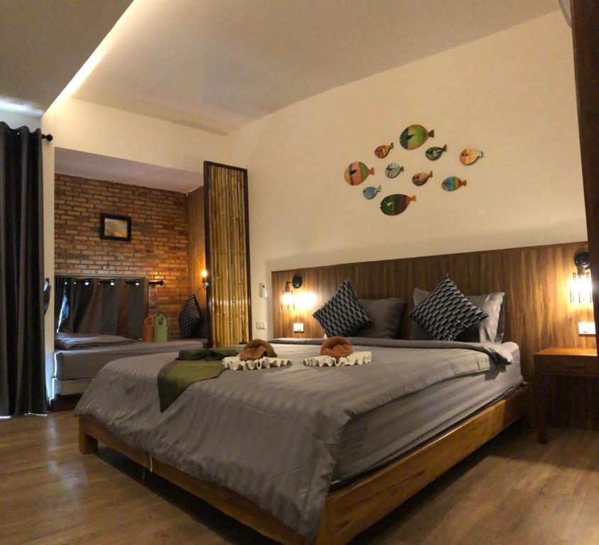 Трехместный (Улучшенный трехместный номер) курортного отеля Coco Lanta Resort, Ко Ланта