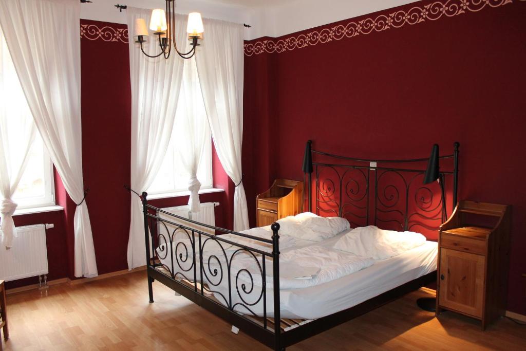Двухместный (Двухместный номер с 1 кроватью и общей ванной комнатой) хостела Hostel Louise 20, Дрезден