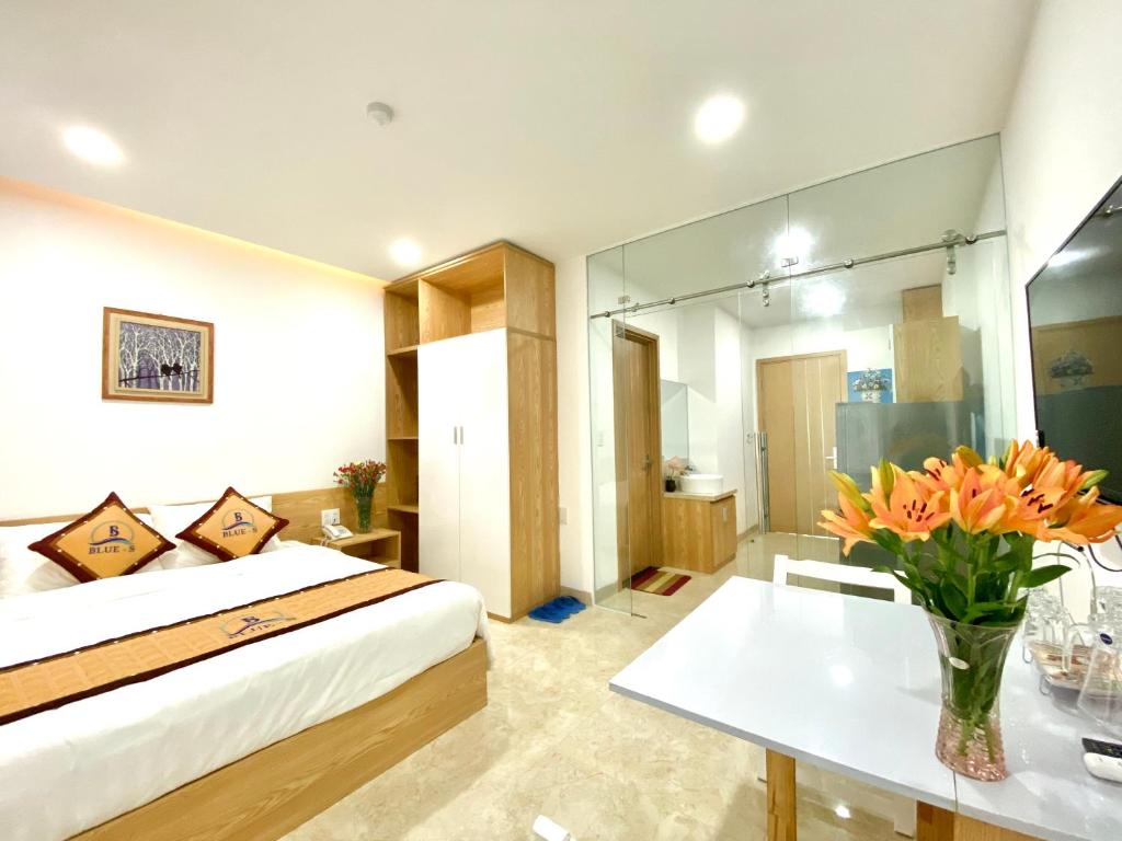 Апартаменты (Апартаменты с 1 спальней) отеля Blue-S Hotel & Apartment, Дананг