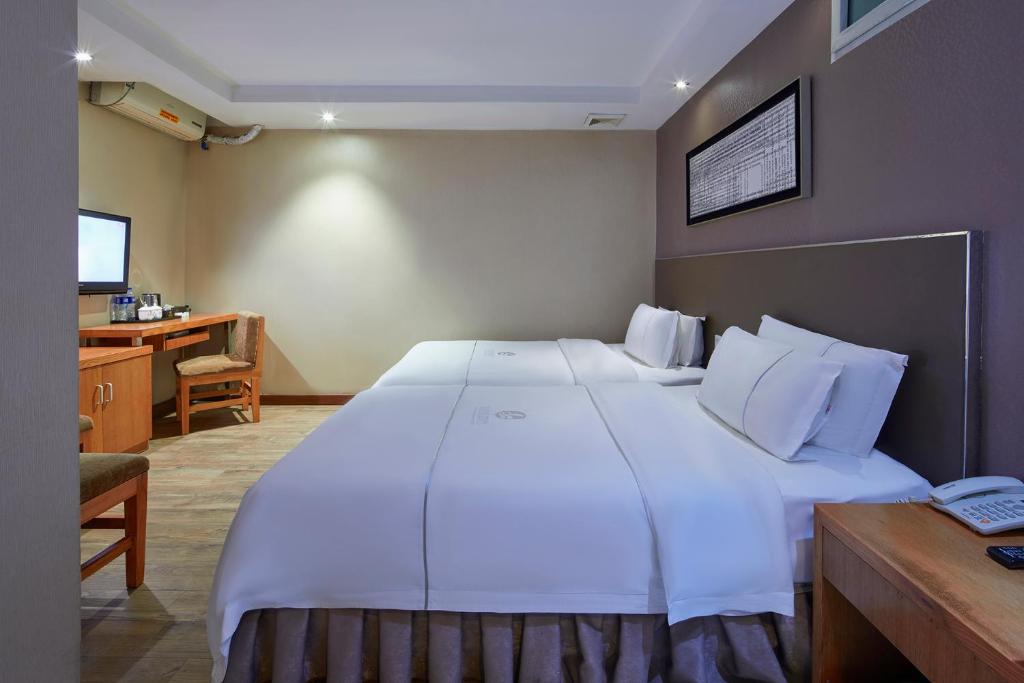 Двухместный (Business Twin Room (Main force)), Yingshang Hotel - Guangzhou Liying Branch