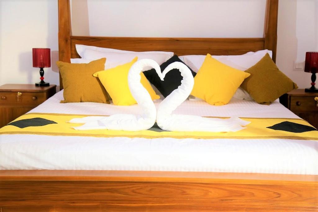 Двухместный (Улучшенный двухместный номер с 1 кроватью) виллы Beach Villa Lanka, Диквелла