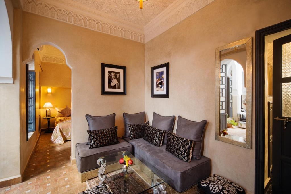 Трехместный (Улучшенный трехместный номер) отеля Riad Star by Marrakech Riad, Марракеш