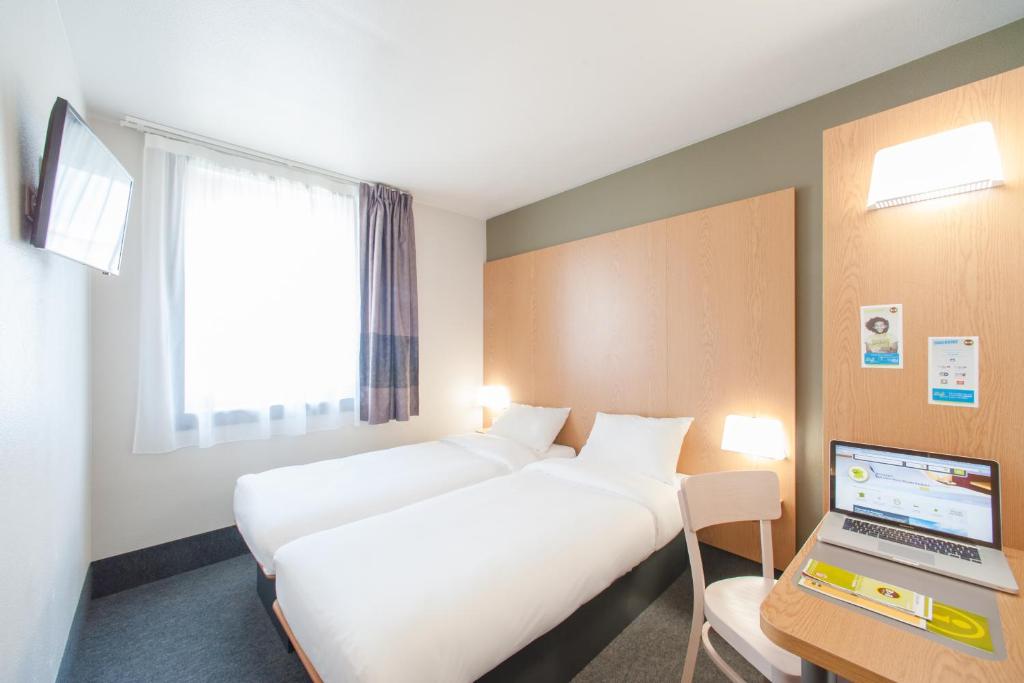 Двухместный (Двухместный номер с 2 отдельными кроватями) отеля B&B Hotel Saint Malo Sud, Сен-Мало