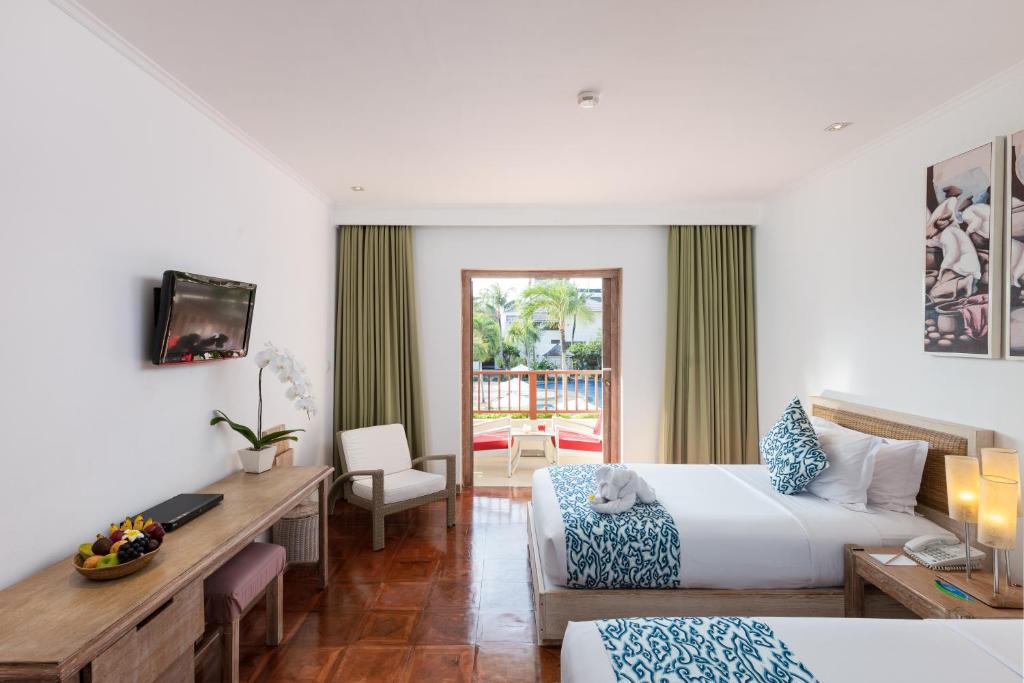 Двухместный (Улучшенный двухместный номер с 1 кроватью или 2 отдельными кроватями) курортного отеля Blu-Zea Resort by Double-Six, Семиньяк