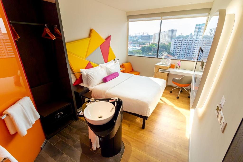 Двухместный (Стандартный номер с 1 кроватью размера «queen-size»), Ibis Styles Singapore On Macpherson