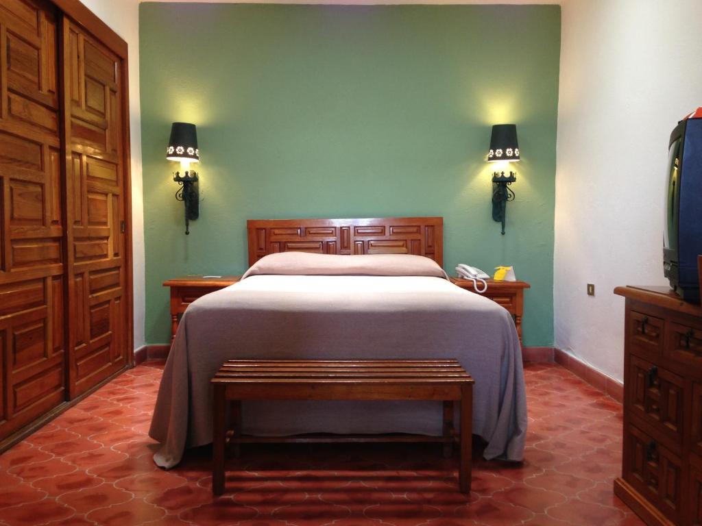 Семейный (Улучшенный номер с 2 двуспальными кроватями) отеля Rancho Hotel Atascadero, Сан-Мигель-де-Альенде