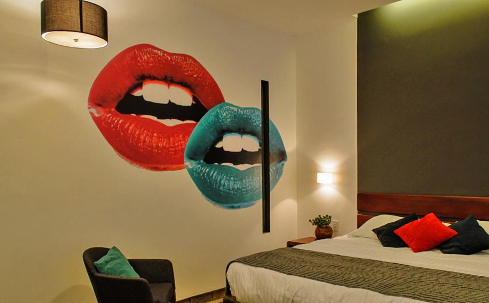 Двухместный (Номер с кроватью размера «king-size») отеля Hotel Casa Delina, Комитан-де-Домингес