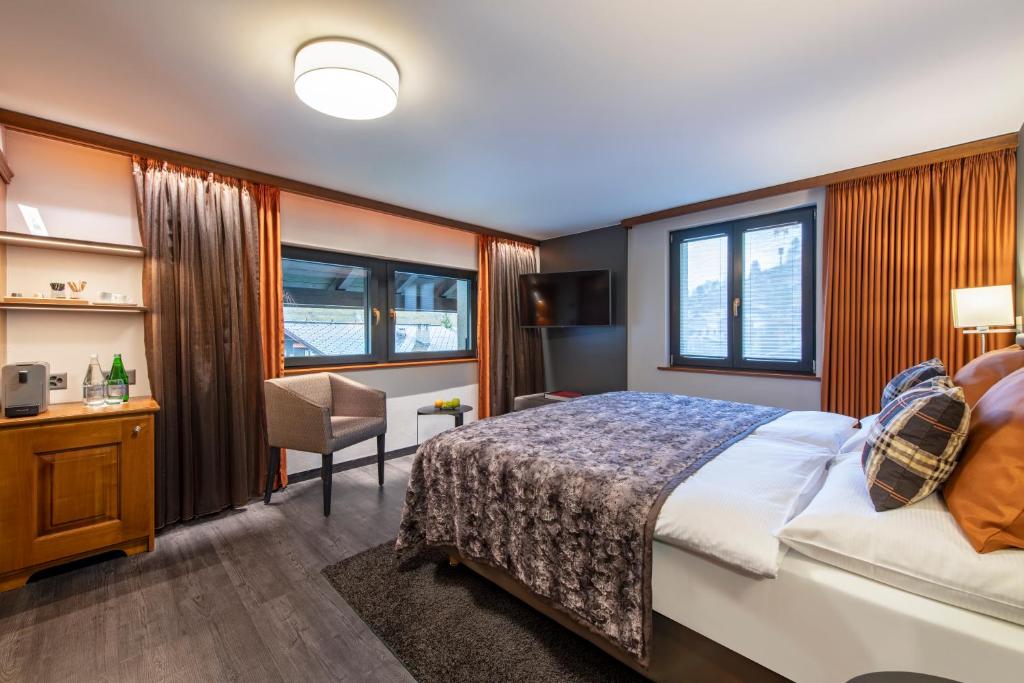 Двухместный (Классический двухместный номер с 1 кроватью) отеля Christiania Mountain & Spa, Церматт