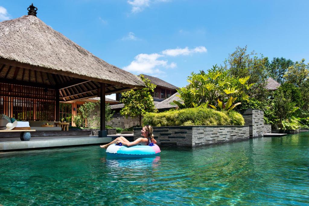 Сьюит (Soka, Maisonette Pool Access Villa) курортного отеля Hoshinoya Bali, Убуд
