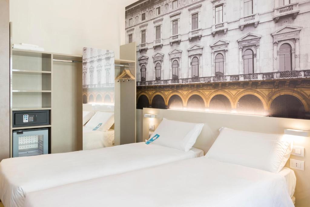 Двухместный (Двухместный номер с 2 отдельными кроватями) отеля B&B Hotel Milano Central Station, Милан