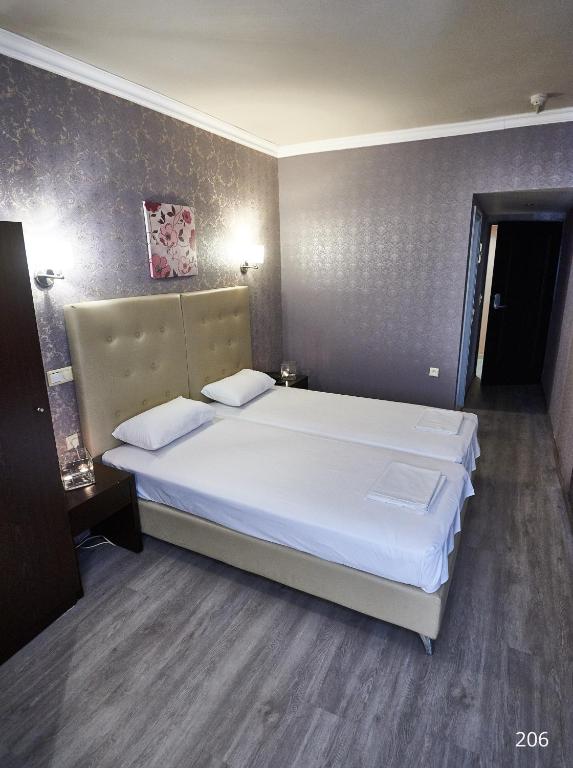 Двухместный (Бюджетный двухместный номер с 2 отдельными кроватями) отеля Atlantic Hotel, Афины