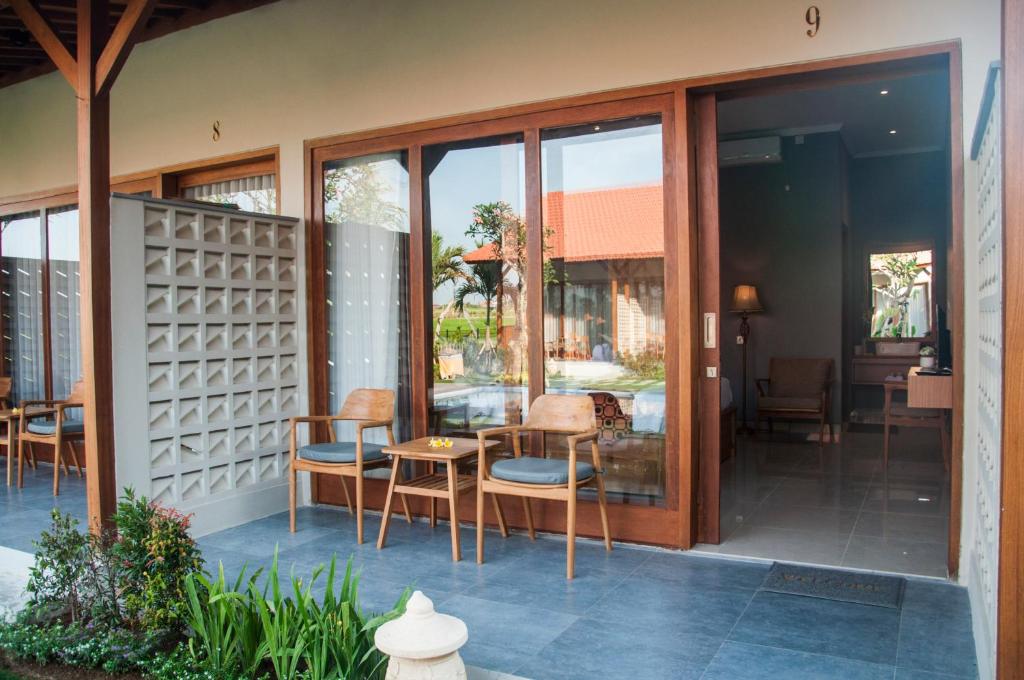 Двухместный (Двухместный номер Делюкс с 1 кроватью) гостевого дома Omorich Bali Guest House, Чангу