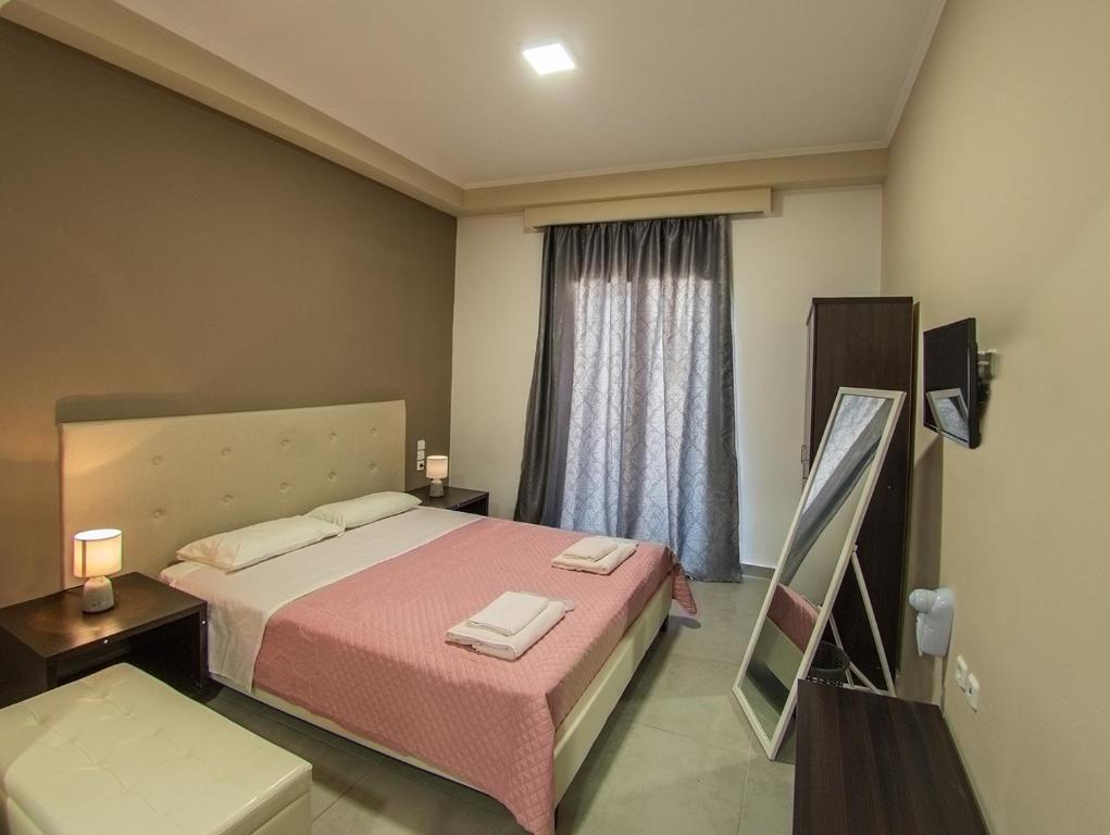 Двухместный (Двухместный номер Делюкс с 1 кроватью или 2 отдельными кроватями, доступ к бассейну) апарт-отеля CORFU PALMAR HOTEL, Сидарион