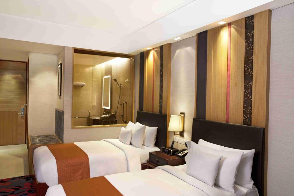 Двухместный (Стандартный двухместный номер с 2 отдельными кроватями) отеля Holiday Inn New Delhi Mayur Vihar Noida, Нью-Дели