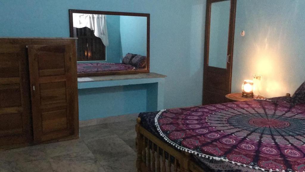 Двухместный (Двухместный номер с 1 кроватью и собственной ванной комнатой) гостевого дома Zen House, Ковалам