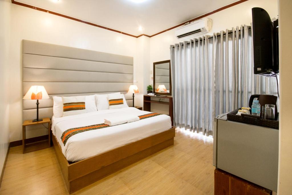 Двухместный (Улучшенный двухместный номер с 2 отдельными кроватями) отеля Sur Boracay, Боракай