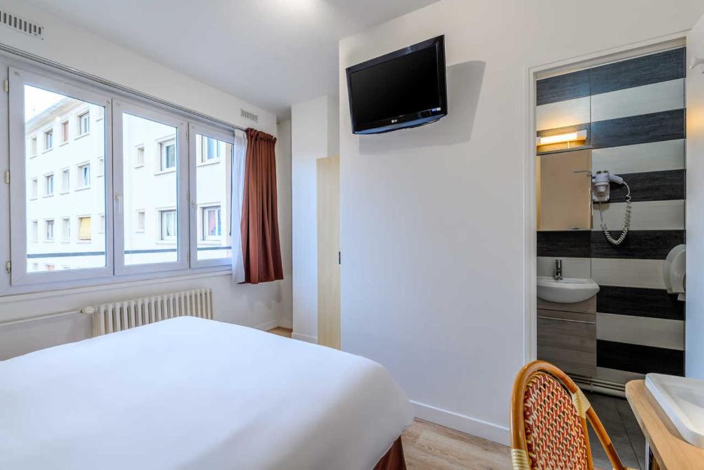 Двухместный (Двухместный номер «Комфорт» с 1 кроватью) отеля Comfort Hotel Rouen Alba, Руан