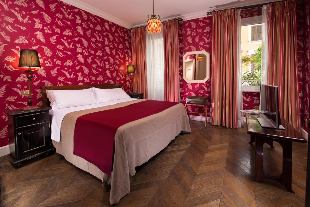 Двухместный (Улучшенный двухместный номер с 1 кроватью или 2 отдельными кроватями) отеля Boutique Hotel Anahi, Рим