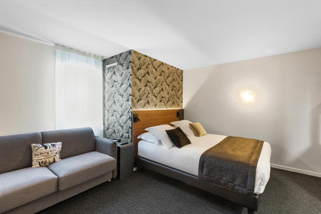 Двухместный (Улучшенный двухместный номер с 1 кроватью и доступом в спа-центр) отеля Best Western Europe Hôtel BREST, Брест (Бретань)