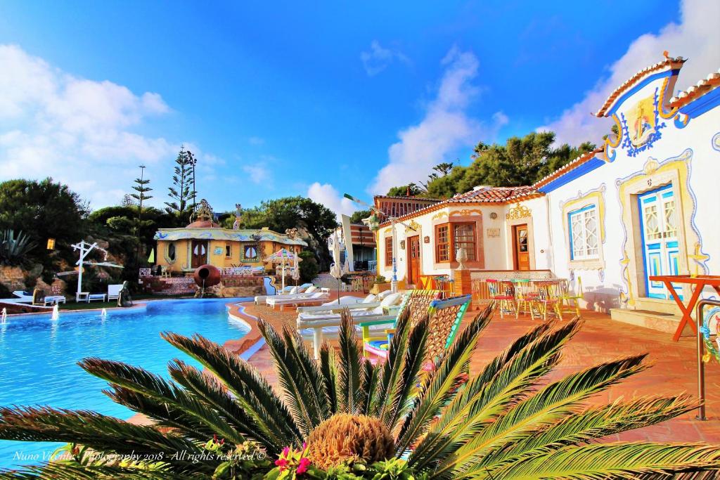 Номер (Вилла с 1 спальней и видом на море и бассейн) отеля Villa Ana Margarida Beach, Эрисейра