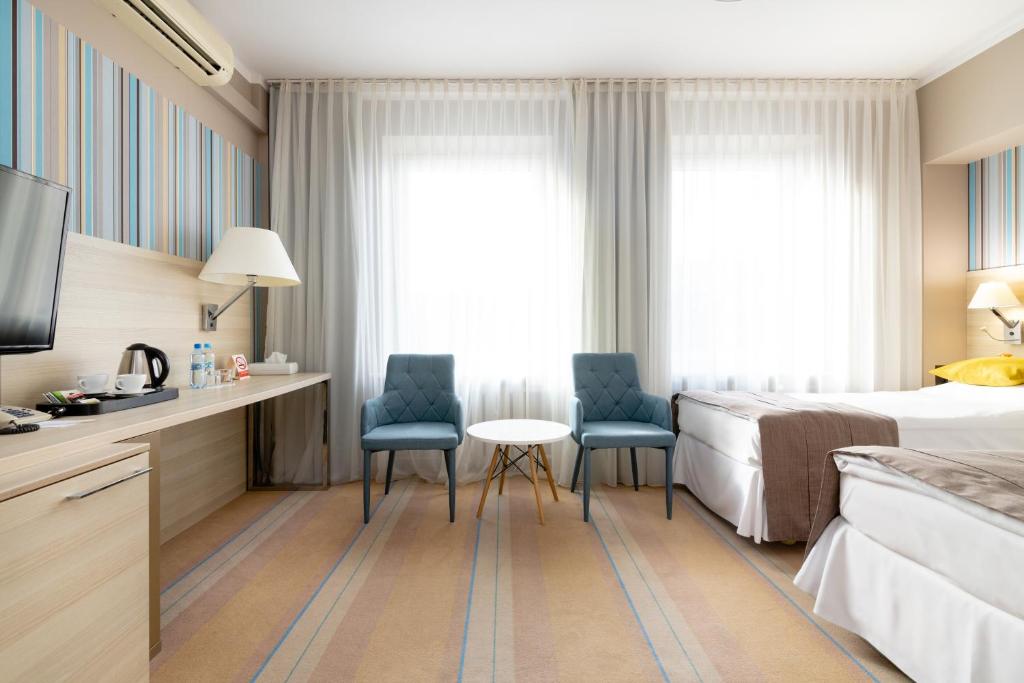 Двухместный (Стандартный двухместный номер с 2 отдельными кроватями) отеля Best Western Hotel Cristal, Белосток