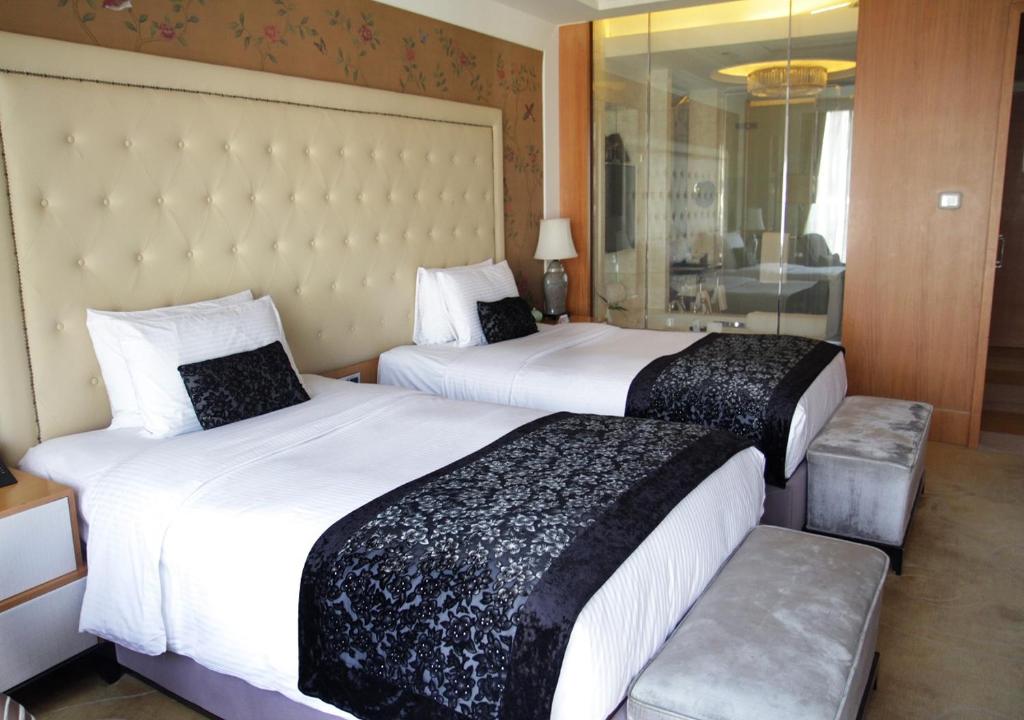 Двухместный (Представительский двухместный номер Делюкс с 2 отдельными кроватями) отеля Sofitel Wanda Beijing, Пекин
