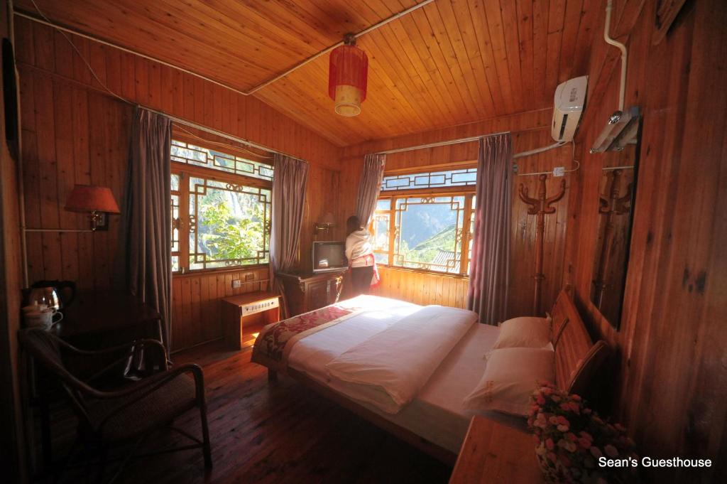 Двухместный (Двухместный номер Делюкс с 1 кроватью) гостевого дома Sean Spring Guesthouse, Шангри-Ла (Тибет)