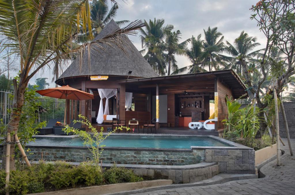 Вилла (Вилла Signature с 1 спальней, бассейном и видом на рисовые поля), Green Field Resort Ubud