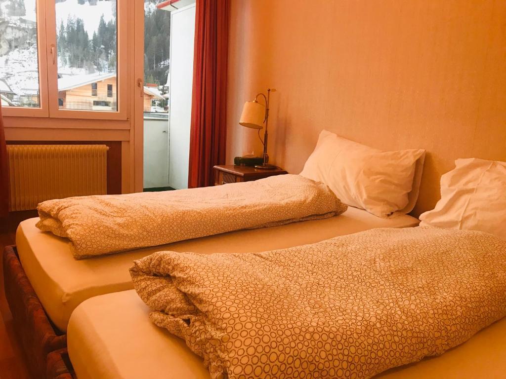 Двухместный (Небольшой двухместный номер с 2 отдельными кроватями) отеля Parkhotel Bellevue, Ленк